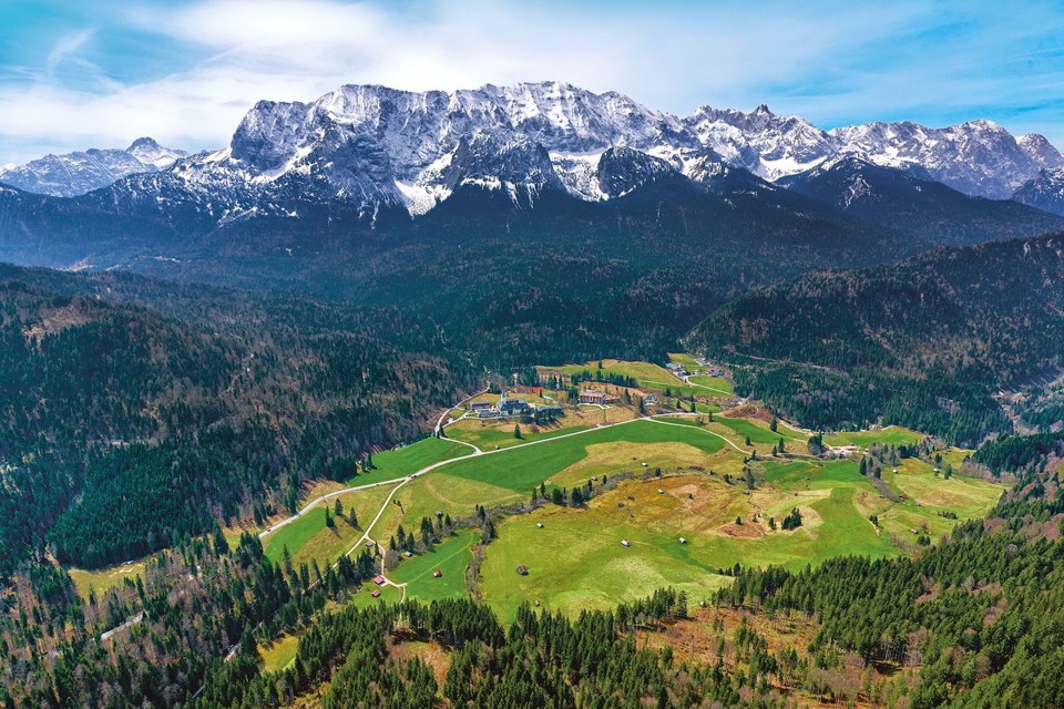 Zamek Elmau w Niemczech