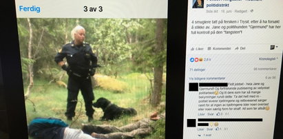 Policjantka z Norwegii powaliła na ziemię Polaków. Została bohaterką