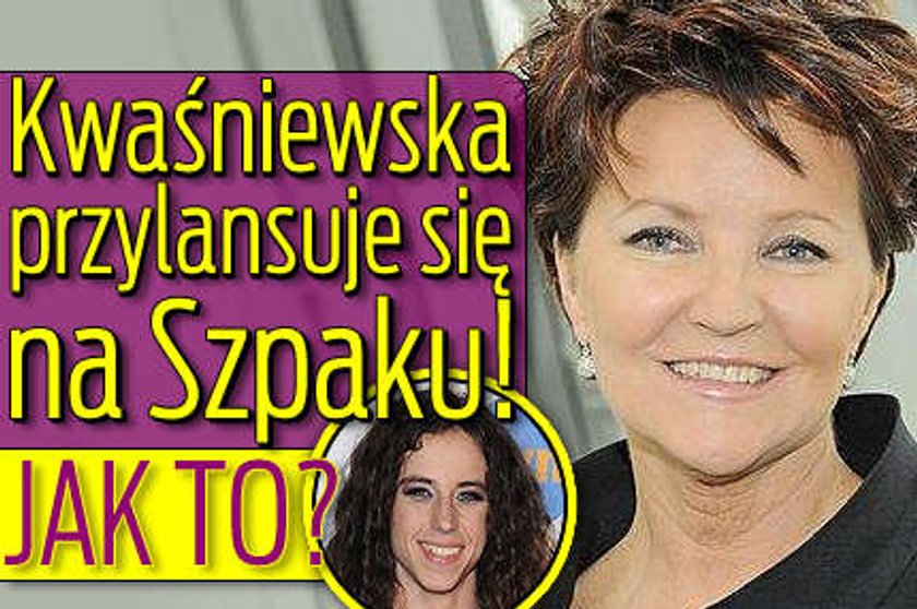 Kwaśniewska przylansuje się na Michale Szpaku! Jak to?