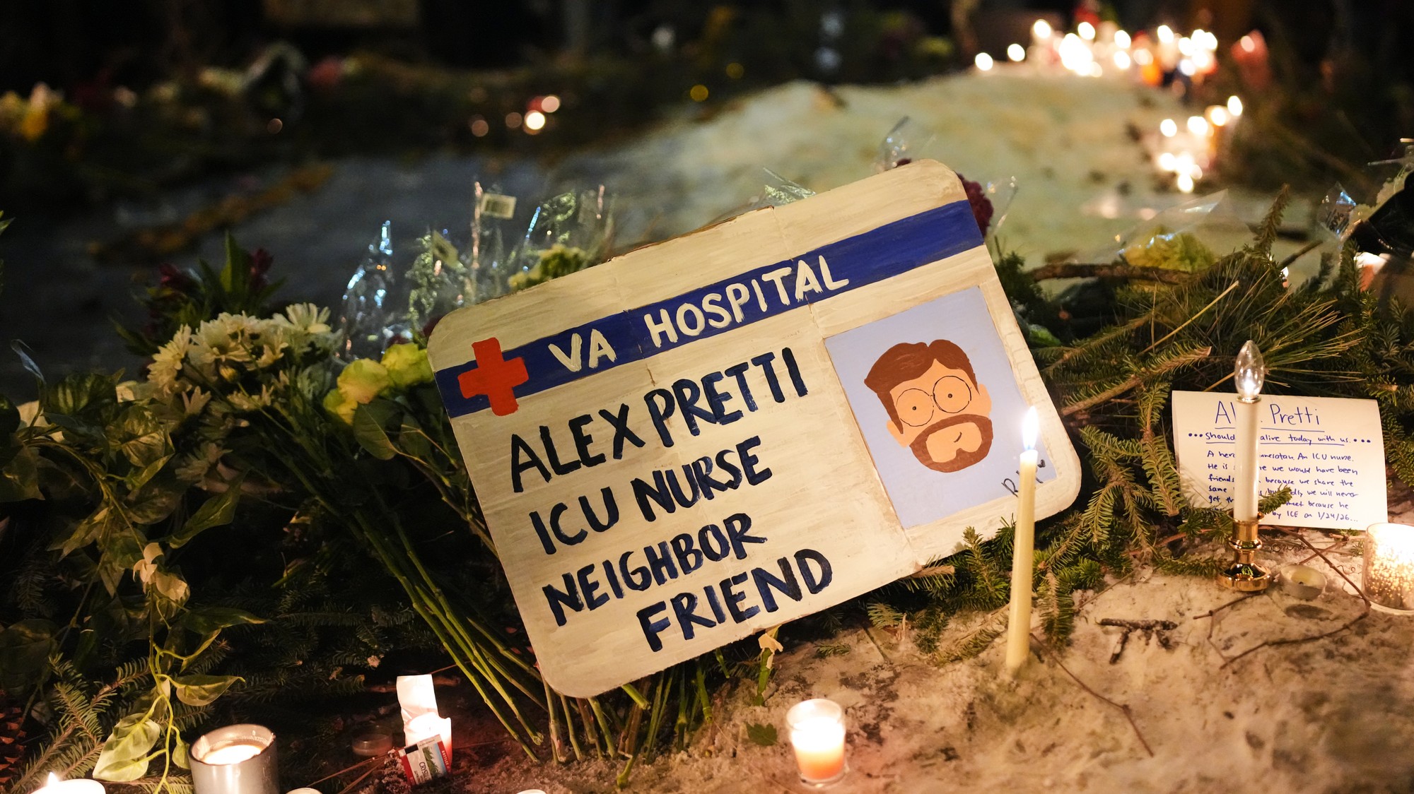 Pietna spomienka na Alexa Prettiho v Minneapolise