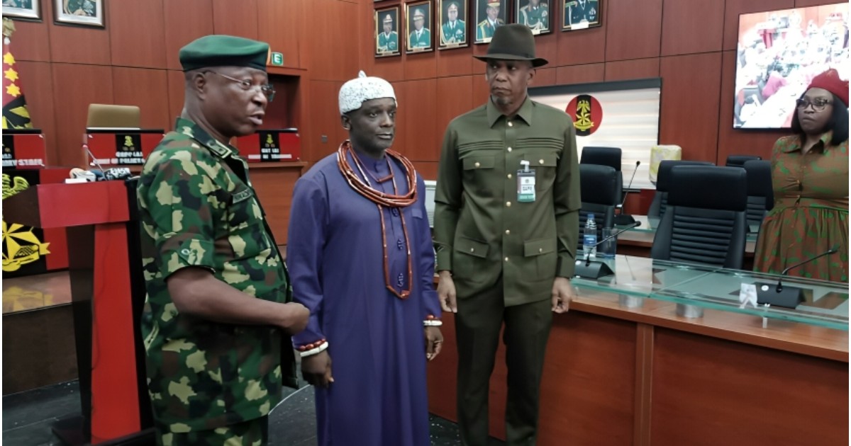 Delta monarch linked to Okuama killings released by army - Vimarsana News
