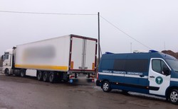 Patrol ITD zatrzymał kierowcę z Ukrainy. To był strzał w dziesiątkę