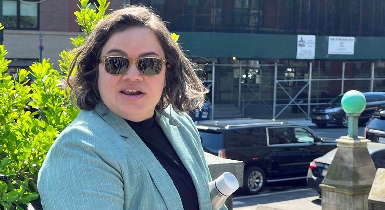 Kathleen Corradi was announced as New York City's first director of rodent mitigation on April 12.Bobby Caina Calvan/AP