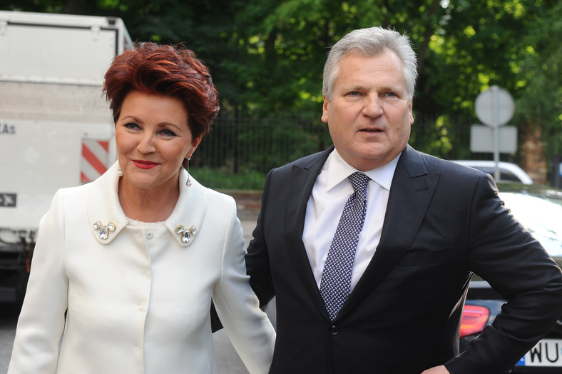 Jolanta Kwaśniewska, Aleksander Kwaśniewski kilka lat temu 