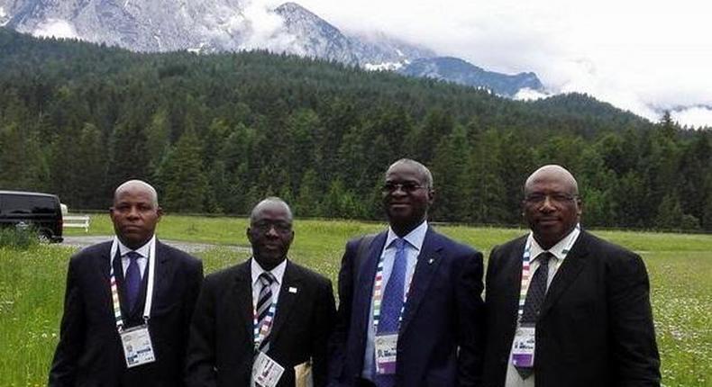 Former Lagos State Governor, Babatunde Fashola attends G7 summit in Germany