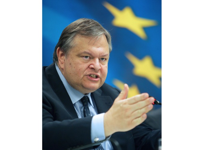 Grecki minister finansów Evangelos Venizelos