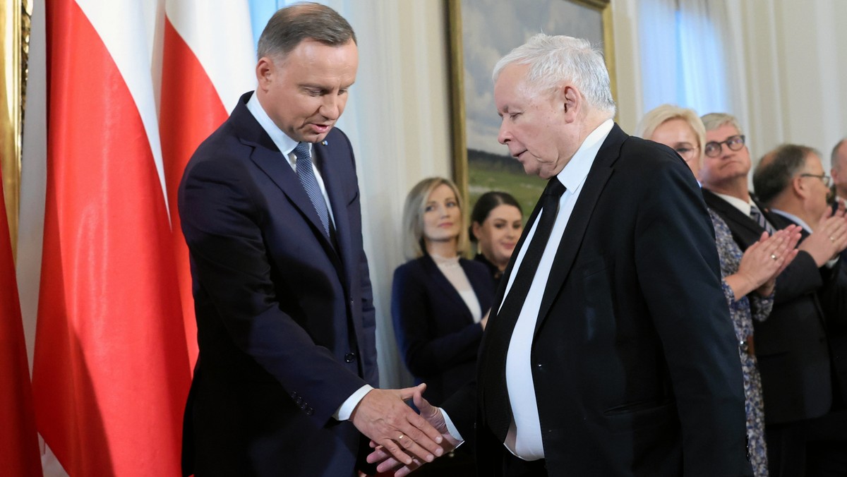 Andrzej Duda i Jarosław Kaczyński