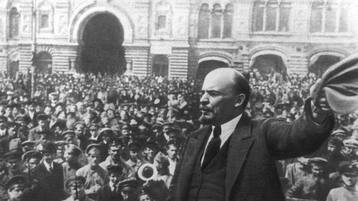 Lenin ZSRR rewolucja październikowa