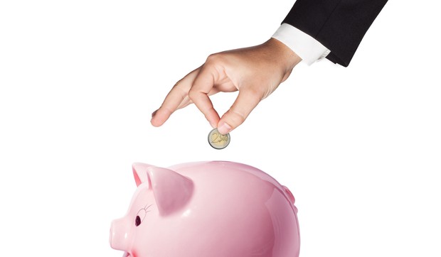 Kasica - prasica ilustracija