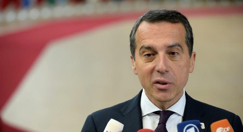 Austria's Chancellor Christian Kern has been in power since 2016