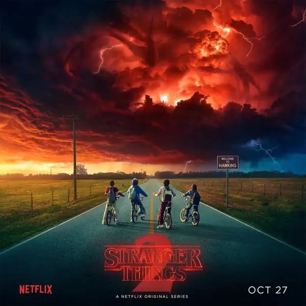 Plakat drugiego sezonu &quot;Stranger Things&quot;