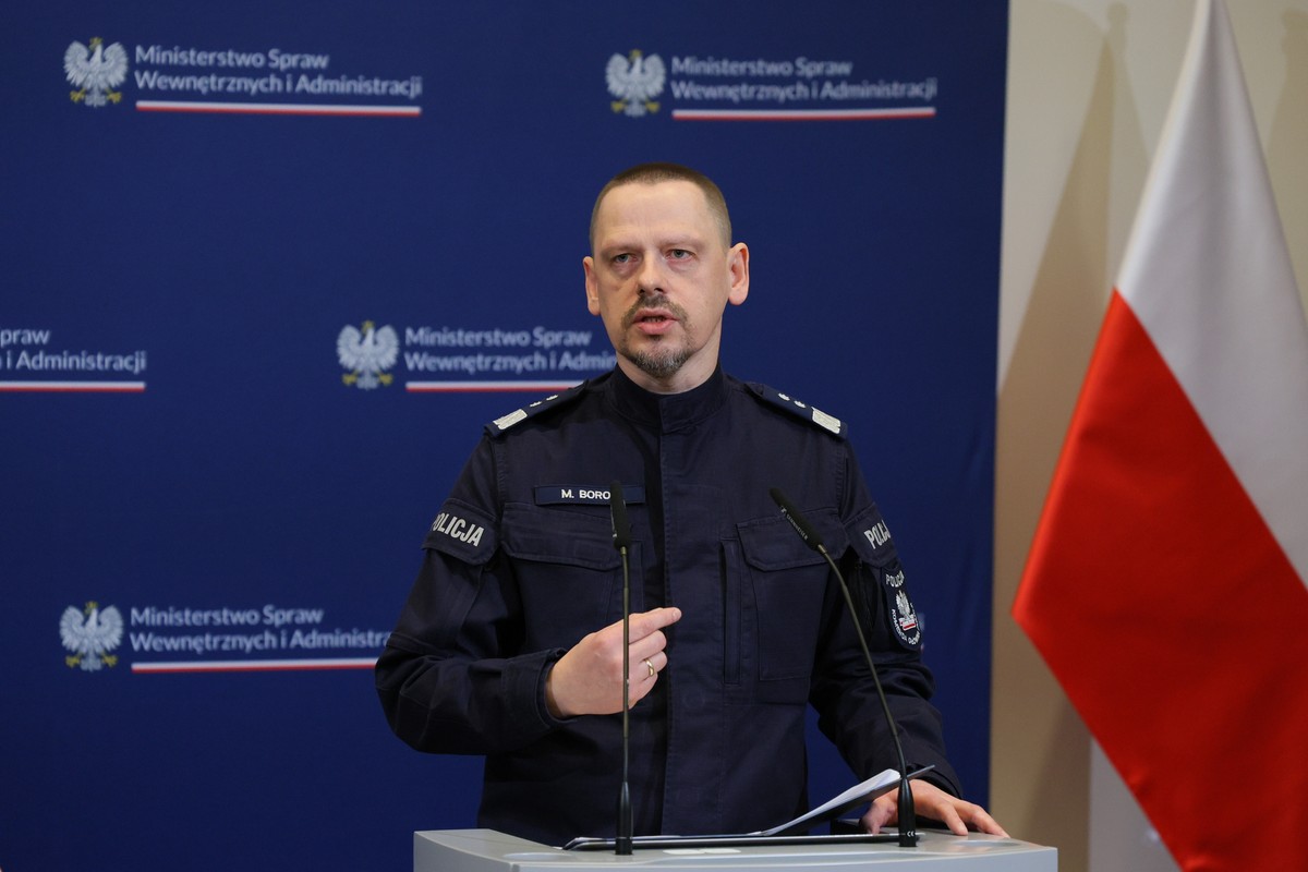 Komendant Główny Policji nadinsp. Marek Boroń