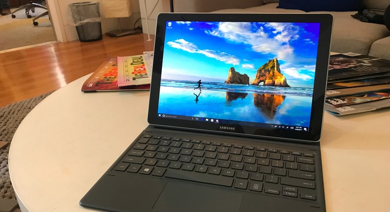 The Samsung Galaxy Book.