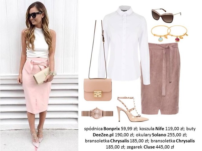 Biurowy dress code na lato. STYLIZACJE