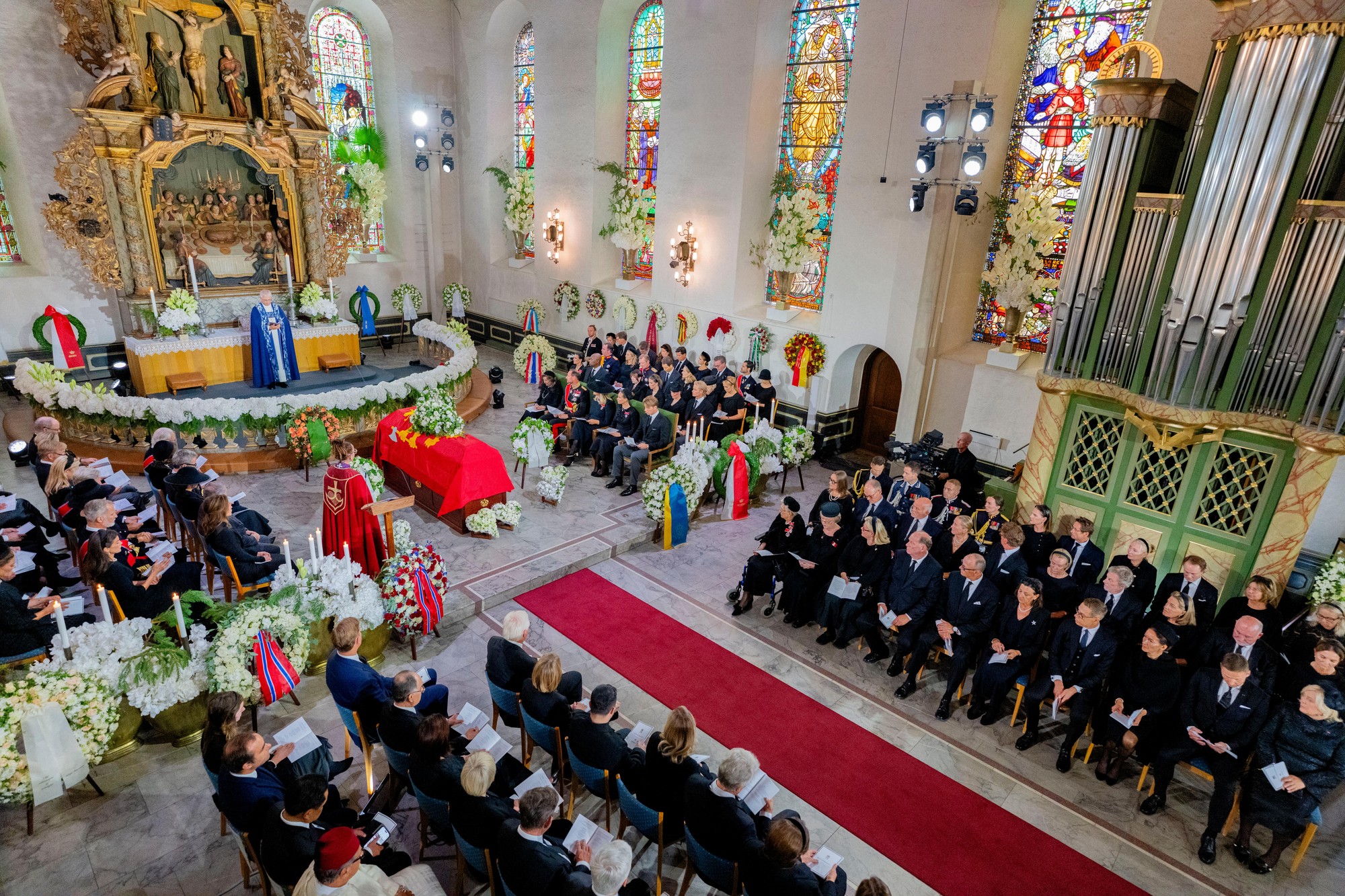Pohreb nórskeho kráľa Haralda V.