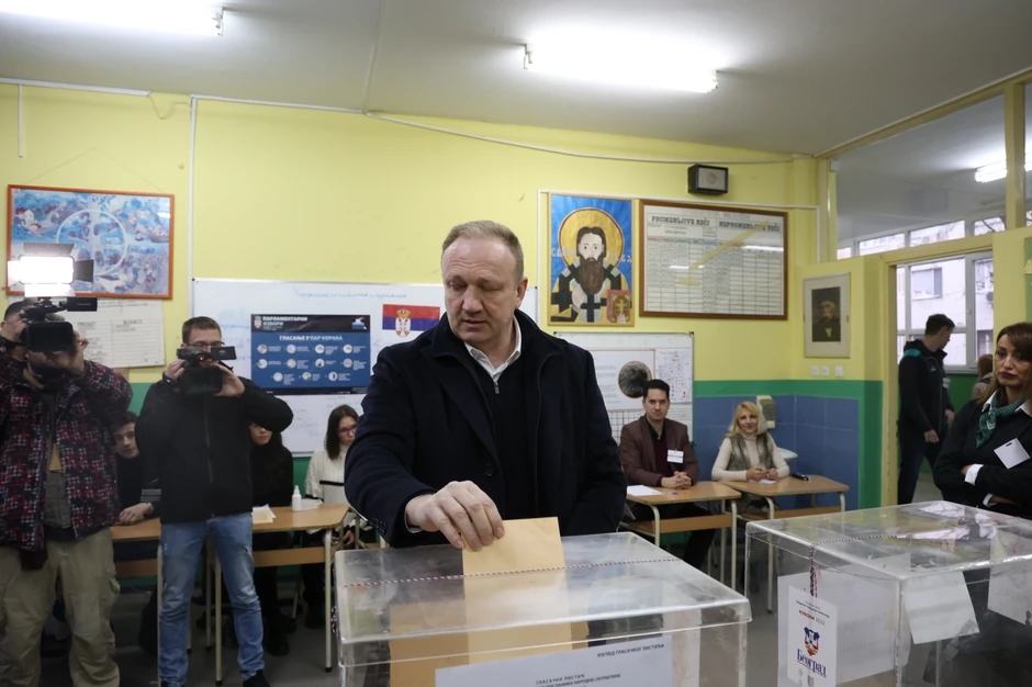 Đilas glasao na Vračaru