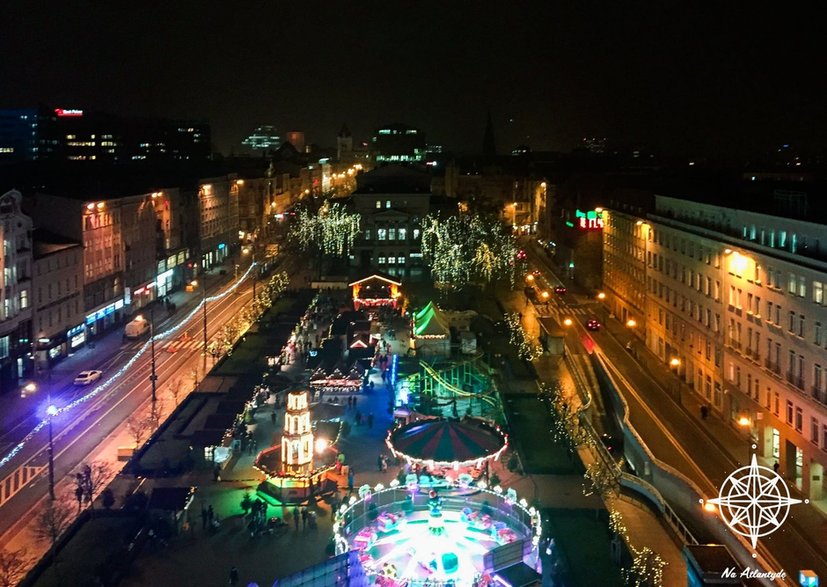 Plac Wolności - jarmark bożonarodzeniowy / naatlantyde.pl