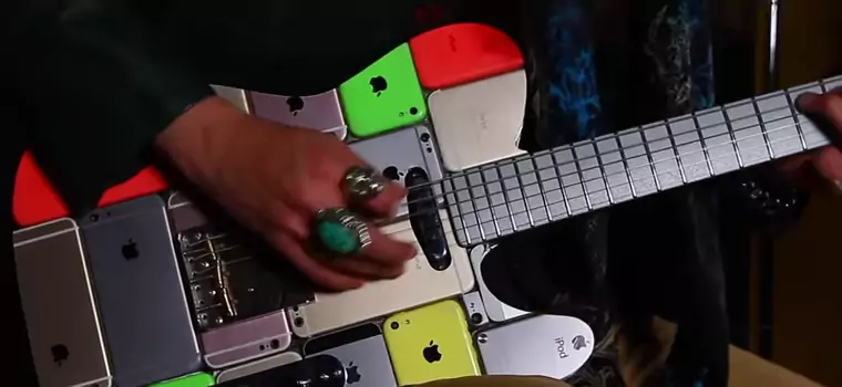 Stworzono gitarę składającą się z iPhone’ów