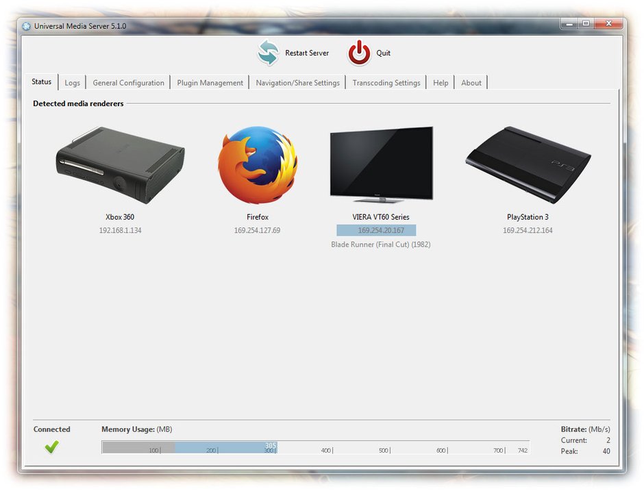 Universal Media Server