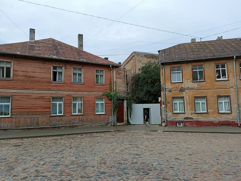Ryga - klimatyczna dzielnica "Moskiewskie Przedmieście". Tutaj wynajęliśmy mieszkanie.