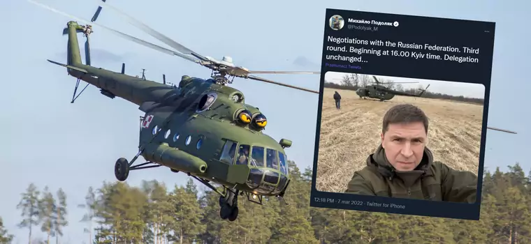 Ukraińska delegacja poleciała na negocjacje polskim śmigłowcem Mi-17. Oto co potrafi ta maszyna