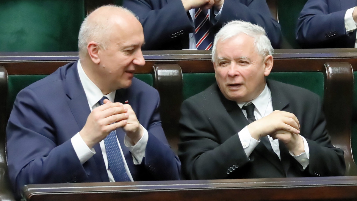 Joachim Brudziński i Jarosław Kaczyński. Wspólne zdjęcia