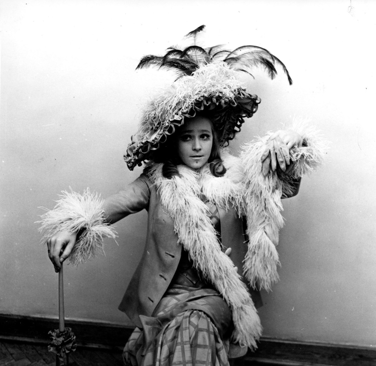 Anita Dymszówna w sztuce "Opera za trzy grosze" w 1972 r.