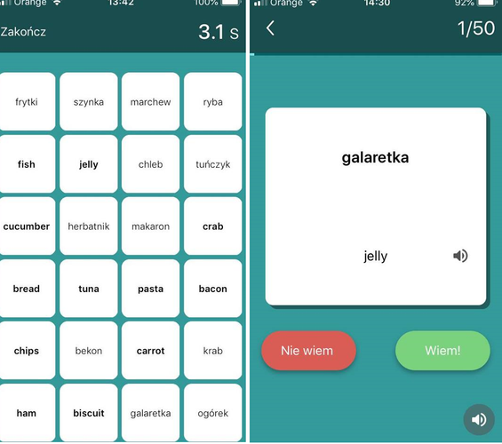 Flashy uczy języków obcych, wykorzystując zróżnicowane tryby nauki oraz ciekawe gry. Pozwala także na przyswajanie wiedzy za pośrednictwem tradycyjnych fiszek – użytkownicy mogą korzystać z materiałów przygotowanych przez specjalistów lub tworzyć własne kolekcje. Dzięki aplikacji można odbyć kurs: angielskiego, niemieckiego, hiszpańskiego oraz francuskiego.