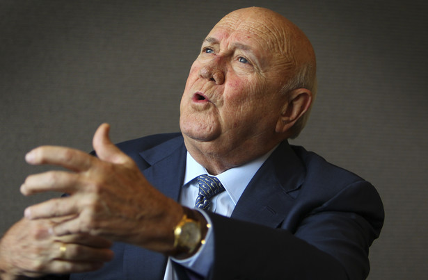 De Klerk: Apartheid był dobry