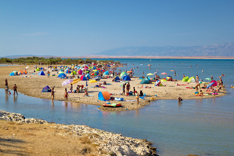Plaża Sabunike koło Zadaru