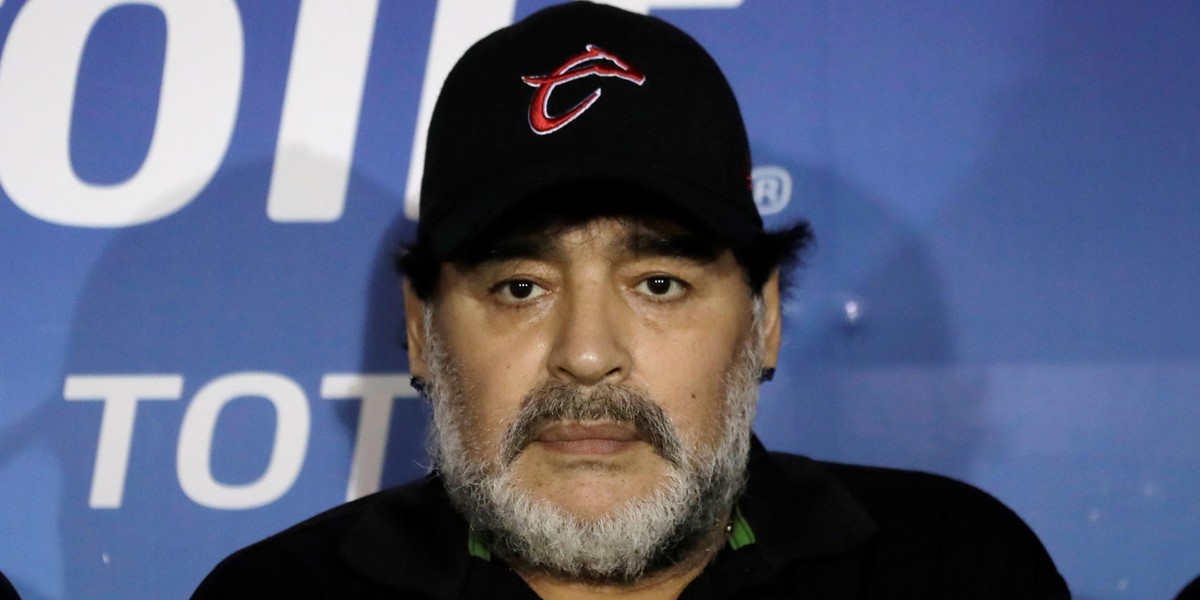 Argentyna: Diego Maradona zatrzymany na lotnisku w Buenos Aires