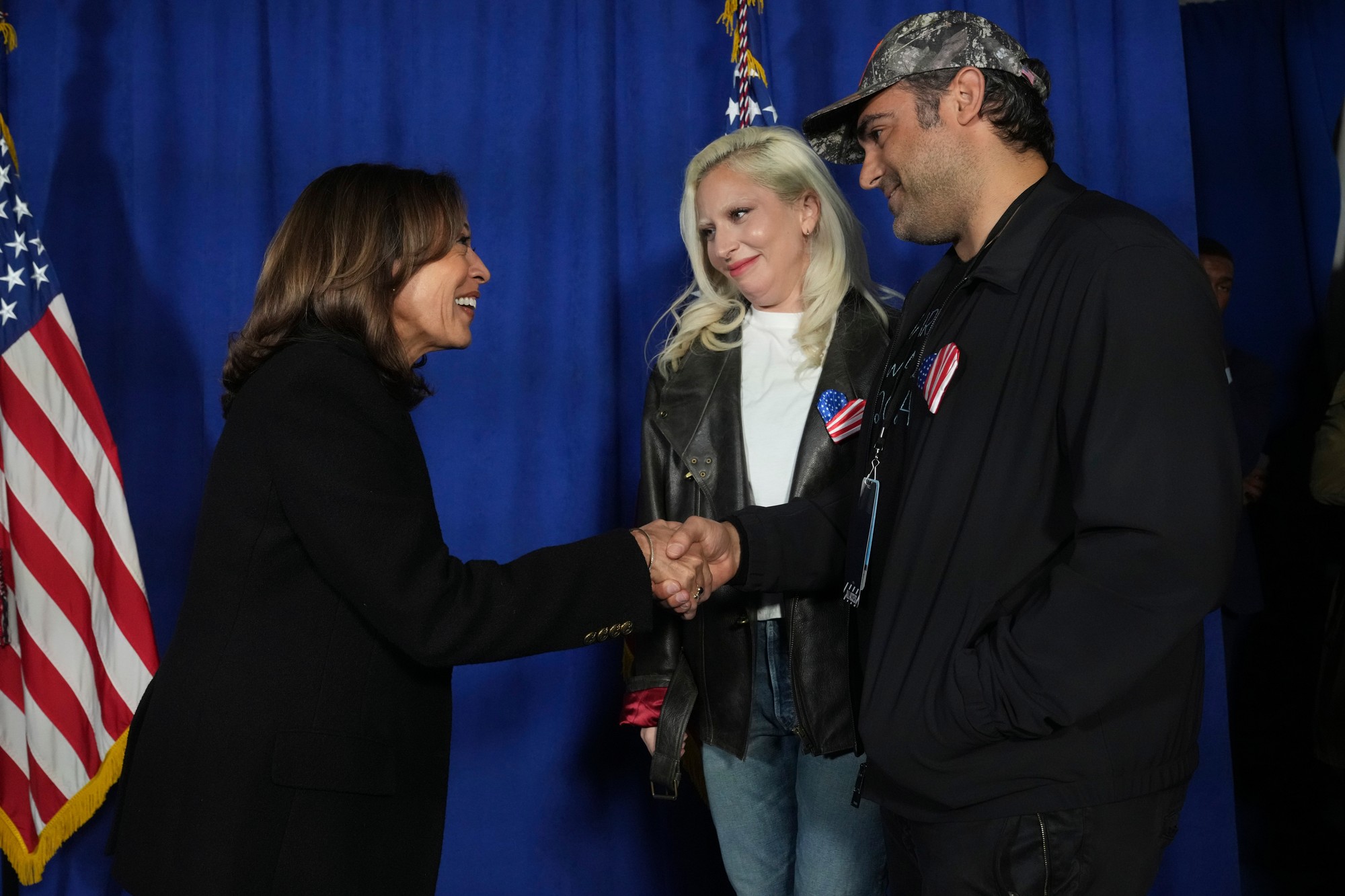 Kamala Harris a Lady Gaga.