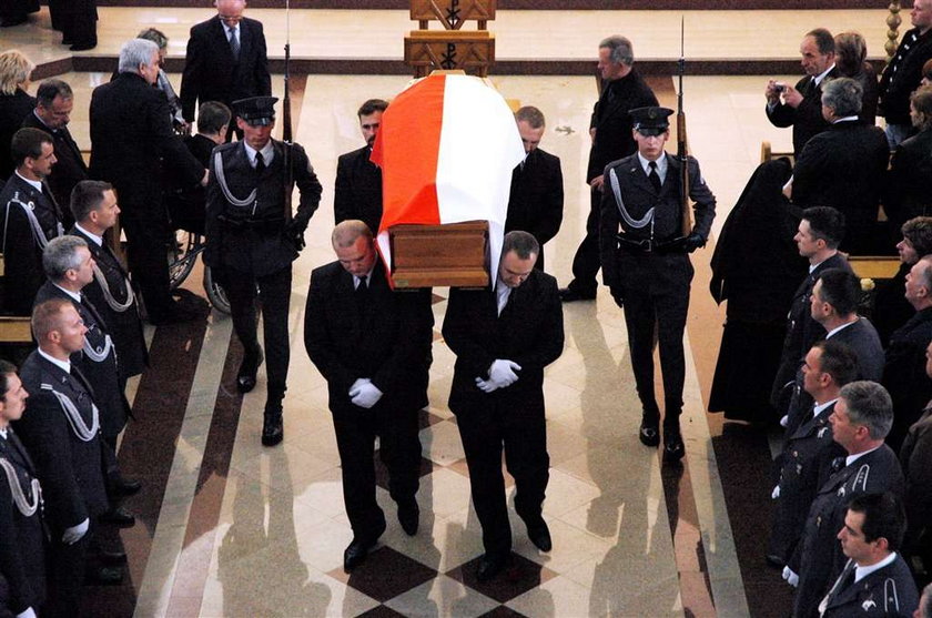 Pogrzeb pilota prezydenta