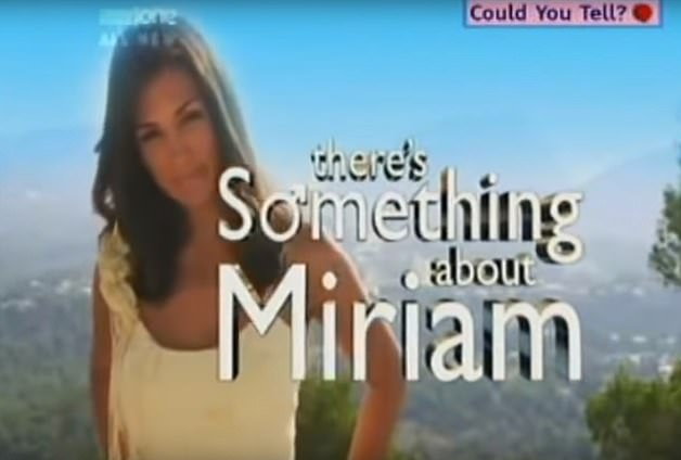 Kadr z programu "Wszystko o Miriam", w którym wystąpiła Miriam Rivera