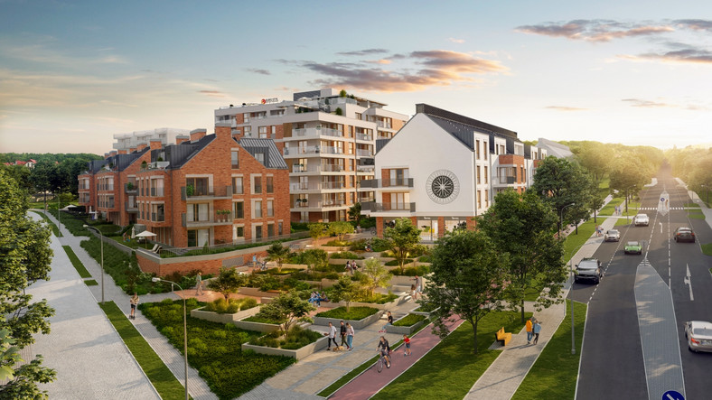 W ramach osiedla Perspektywa powstaną trzy rodzaje zabudowy: kameralne wille miejskie, czterokondygnacyjne pierzejowe budynki z wykuszami i dwuspadowym skośnym dachem oraz  budynki o współczesnej formie – wszystko to w śródmieściu Gdańska i w otoczeniu parkowej zieleni