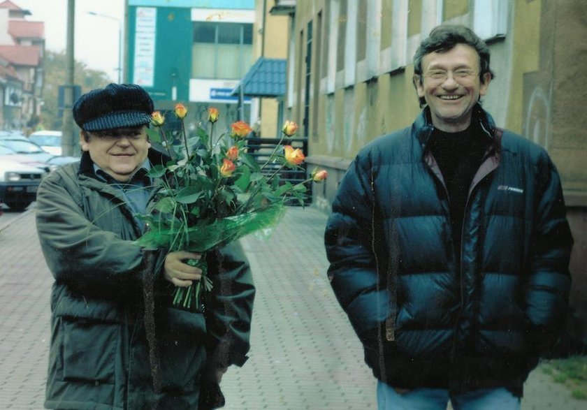 Janusz Kondratowicz z Ryszardem Poznakowskim z Trubadurów