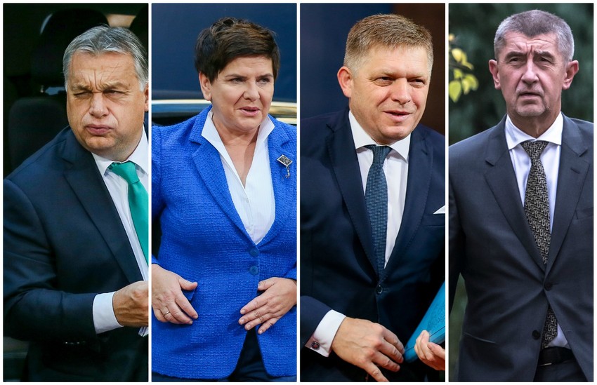 Viktor Orban, Beata Šidlo, Robert Fico i Andrej Babiš