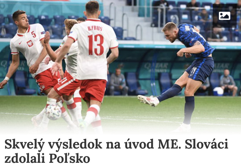 "Świetny wynik na początku mistrzostw Europy. Słowacy podbili Polskę"