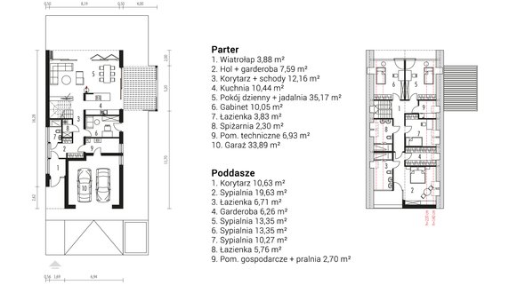 Projekt domu EX 19 G2 ENERGO PLUS 