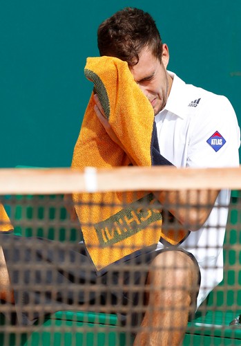 Tak Jerzy Janowicz pożegnał się z turniejem w Monte Carlo