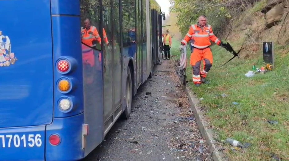 Saobraćajna nesreća na Obrenovačkom putu