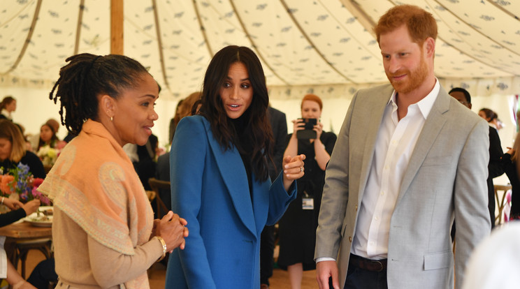 Meghan anyjával /Fotó: GettyImages