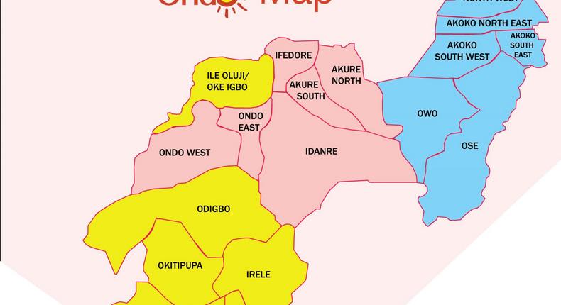 Ondo-State-Map (Premium Times)