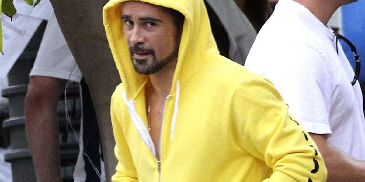 Colin Farrell jak żarówa!