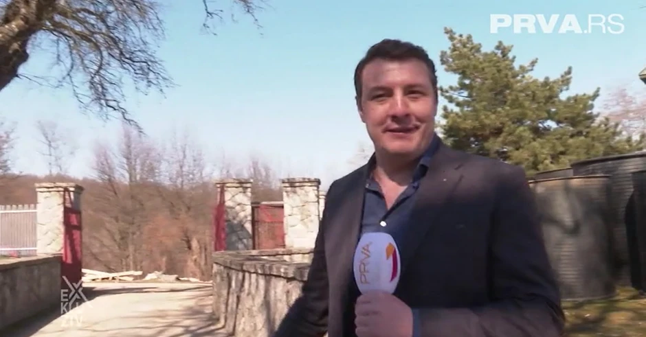 Milan Bosiljčić na imanju kod Užica 