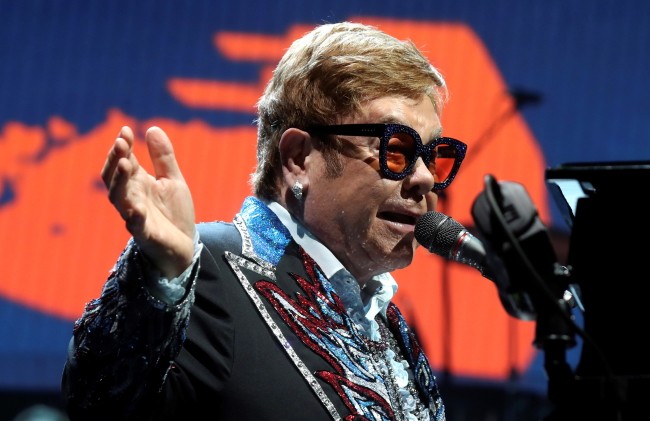 Elton John podczas koncertu w Madrycie, 26 czerwca 2019 rok