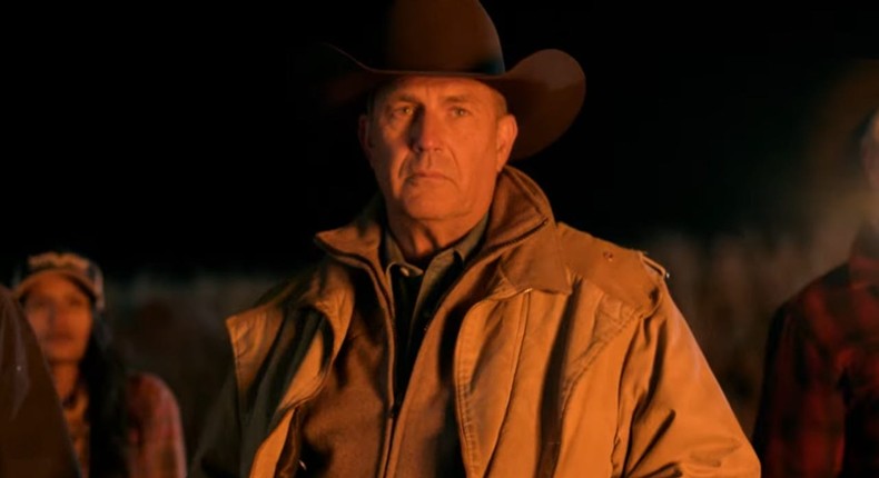 John Dutton (Kevin Costner) in a teaser for the second half of Yellowstone season five.Paramount Network