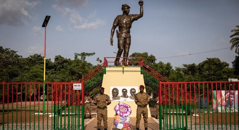 Hommage à Sankara au Burkina