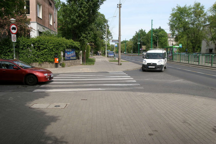Poznan beda światła na skrzyżowaniach ulicy Grunwaldzkiej z Rycerską i Ostroroga