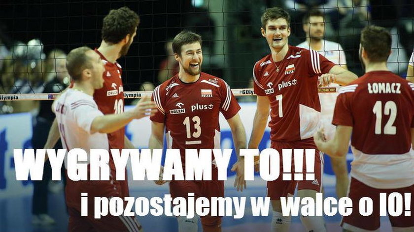 Memy po triumfie w meczu siatkarzy Niemcy - Polska 2:3